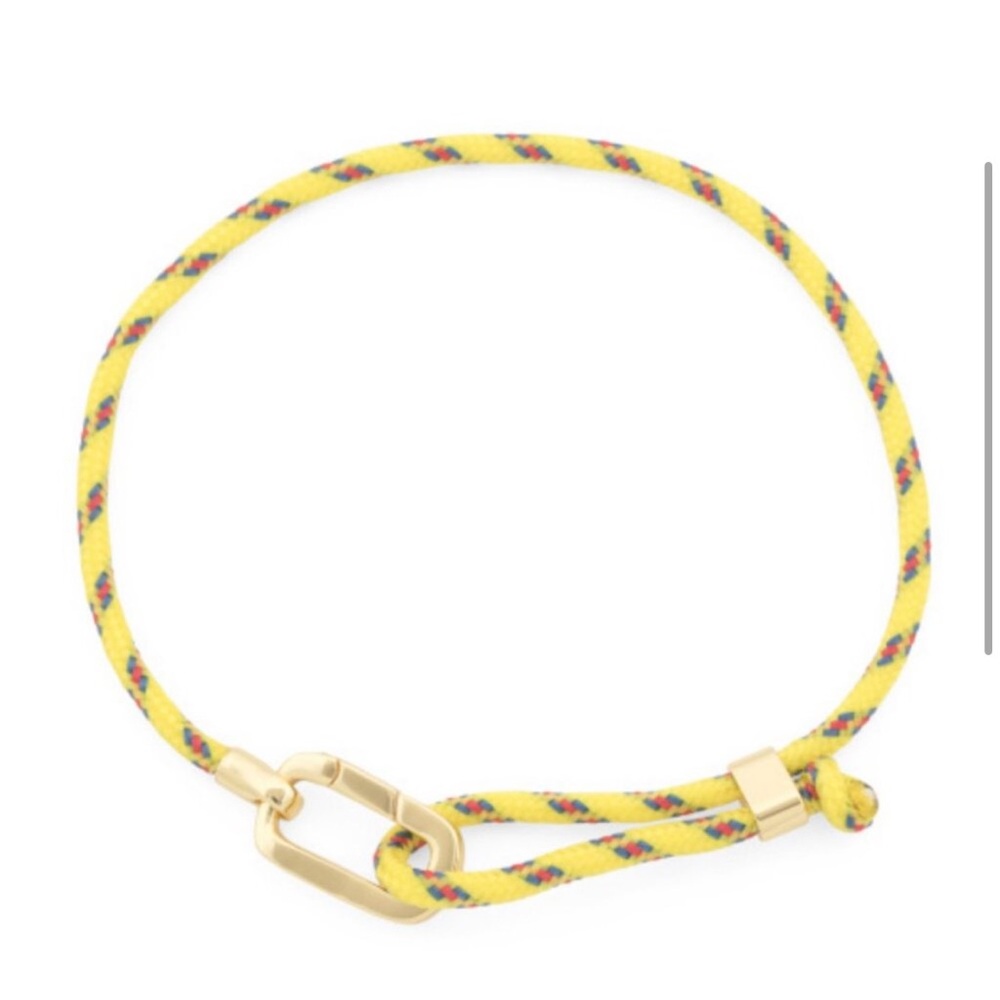 Gorjana Gold Link Paracord Bracelet NWT